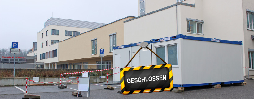 Die Corona-Ambulanz am HBK-Standort Zwickau wurde Ende Juni geschlossen.