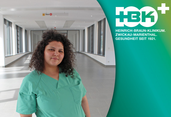 Olta Xhepa, Gesundheits- und Krankenpflegerin in der Zentralen Notaufnahme des HBK am Standort Zwickau